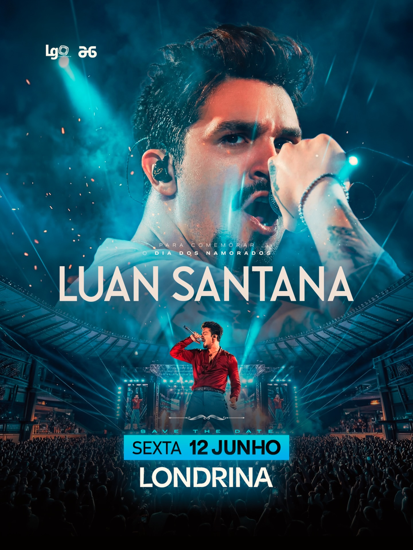 Capa do evento Luan Santana em Londrina - PR